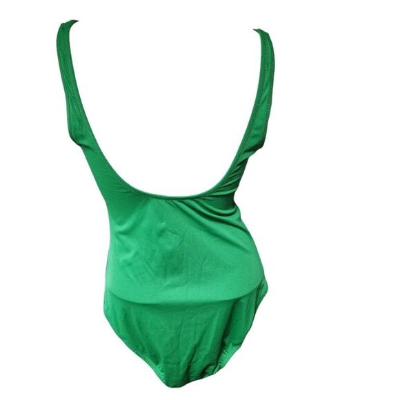 J. Crew Green One-Piece Swimsuit (8) - Picture 4 of 5